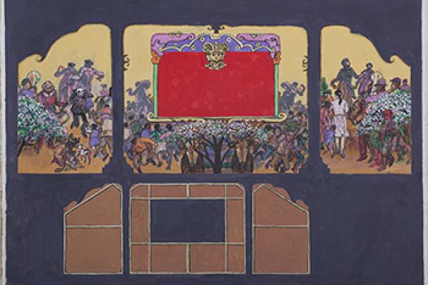 Boceto de escenografía 2